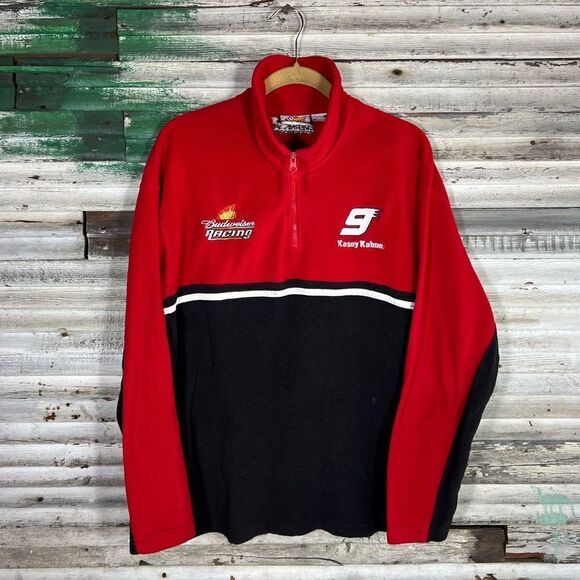 Vintage Budweiser Nascar Fleece - Picture 1 of 8